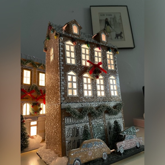 Anthropologie George and Viv Holiday Village House - Picture 6 of 7